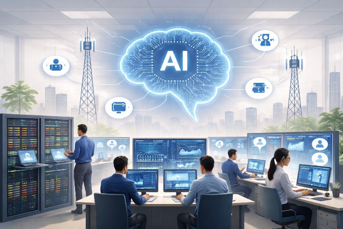 inteligencia artificial en las telecomunicaciones
