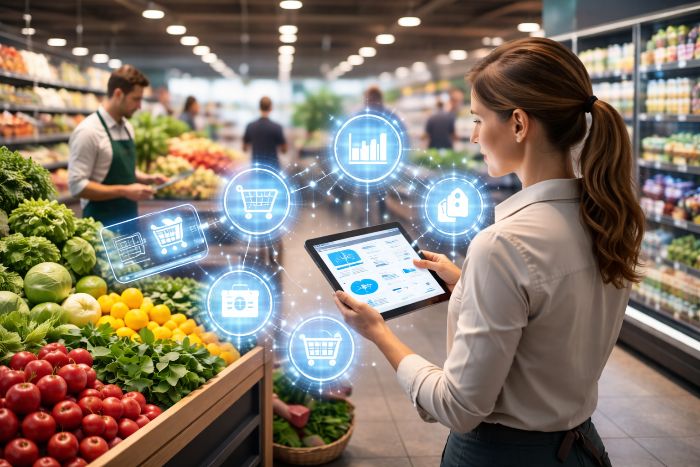 inteligencia artificial en supermercados